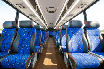 Kansas City Charter Bus Inside