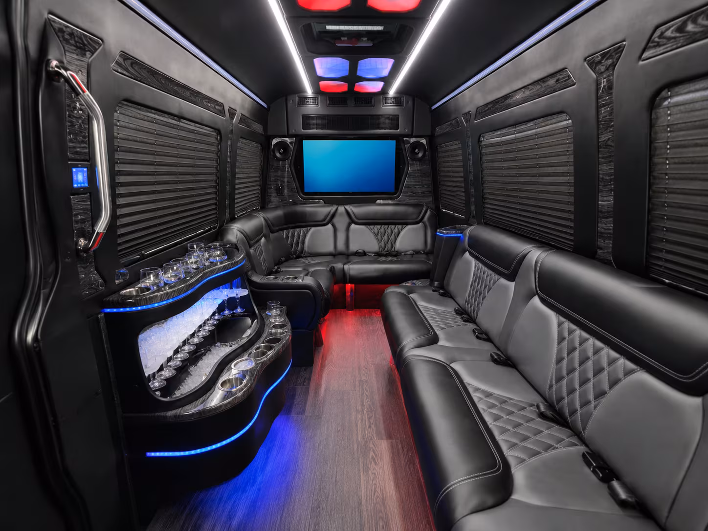 bringing a group to the midland or a crossroads show one bus solves the parking problem