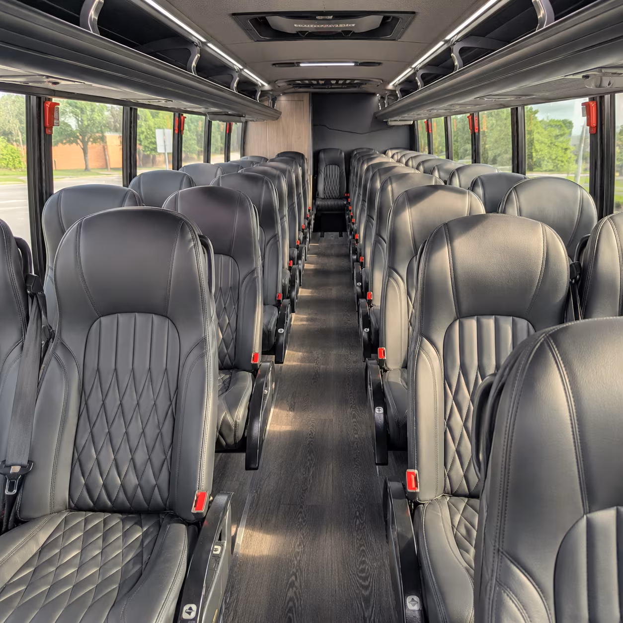 kansas city corporate event transportation onboard seating
